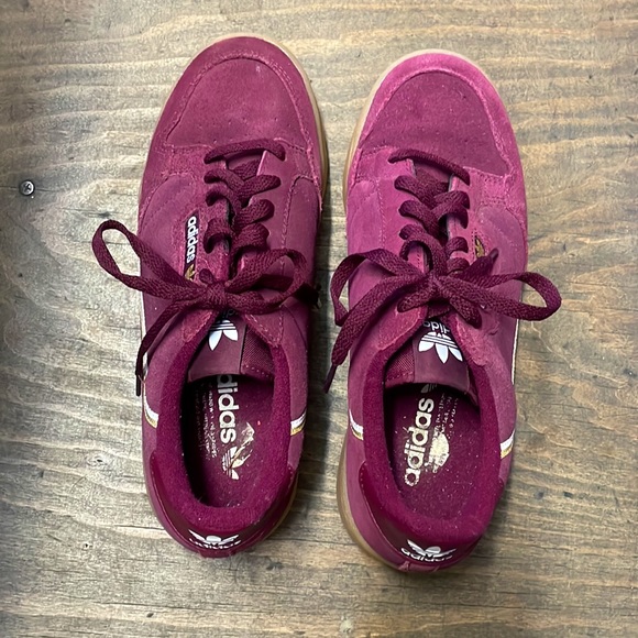 Adidas Maroon Sneakers - Picture 9 of 10